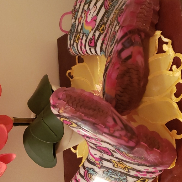 Members Mark's Girl Unicorn Light up Rain Boots🥰 - Picture 3 of 4